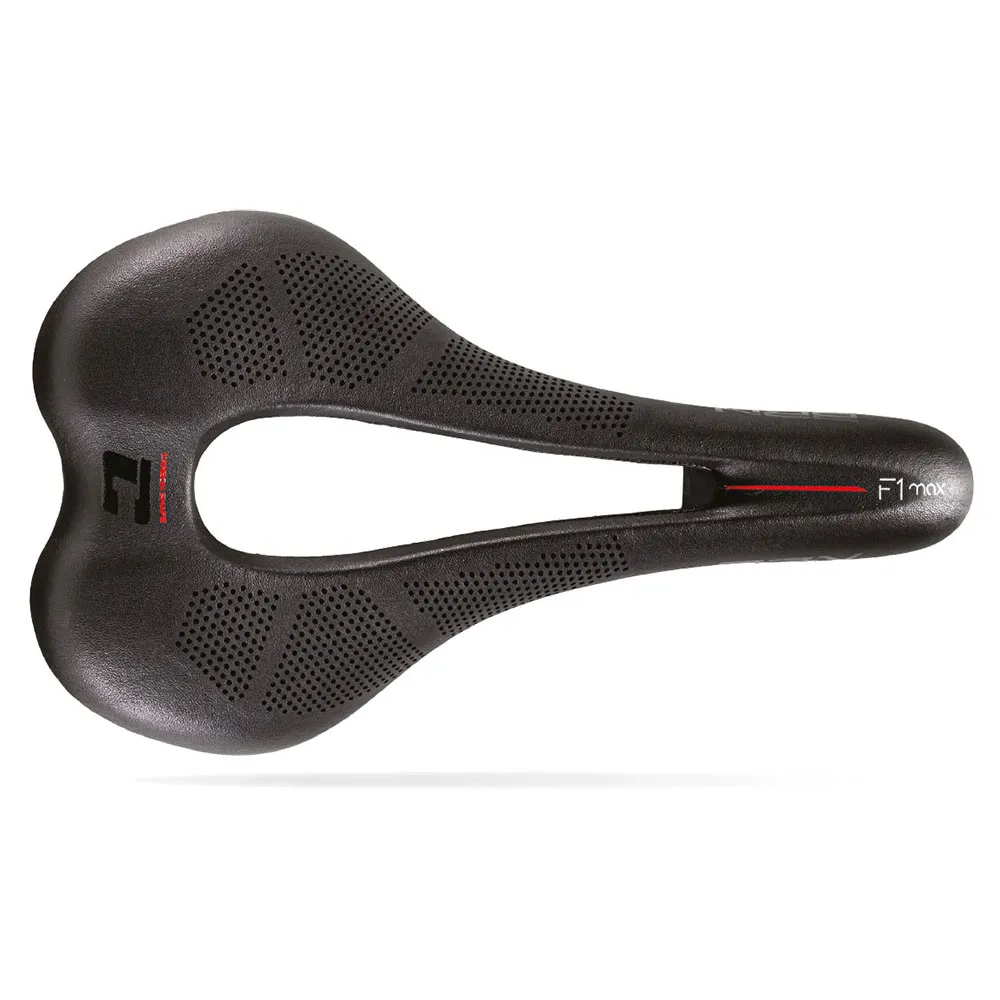 Brn Carbon Shape F1 Max Cykelsadel, Black, 145mm