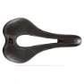 Brn Carbon Shape F1 Max Cykelsadel, Black, 145mm
