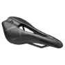 Brn Carbon Shape Short Cykelsadel, Black, 130mm