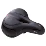 Brn Comfort Zone Relax Cykelsadel, Black, 225mm
