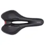 Brn Comfort Zone Sport Cykelsadel, Black, 160mm