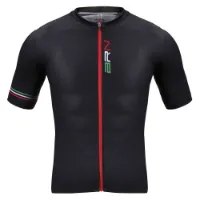 Brn Cross Korta ärmar Cykeltröja