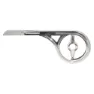 Brn Delta 46/48 Frontskydd, Silver, One Size