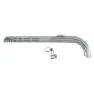 Brn Doble Frontskydd, Silver, One Size