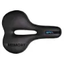 Brn Dynamic City Memory Cykelsadel, Black / light blue, 185mm