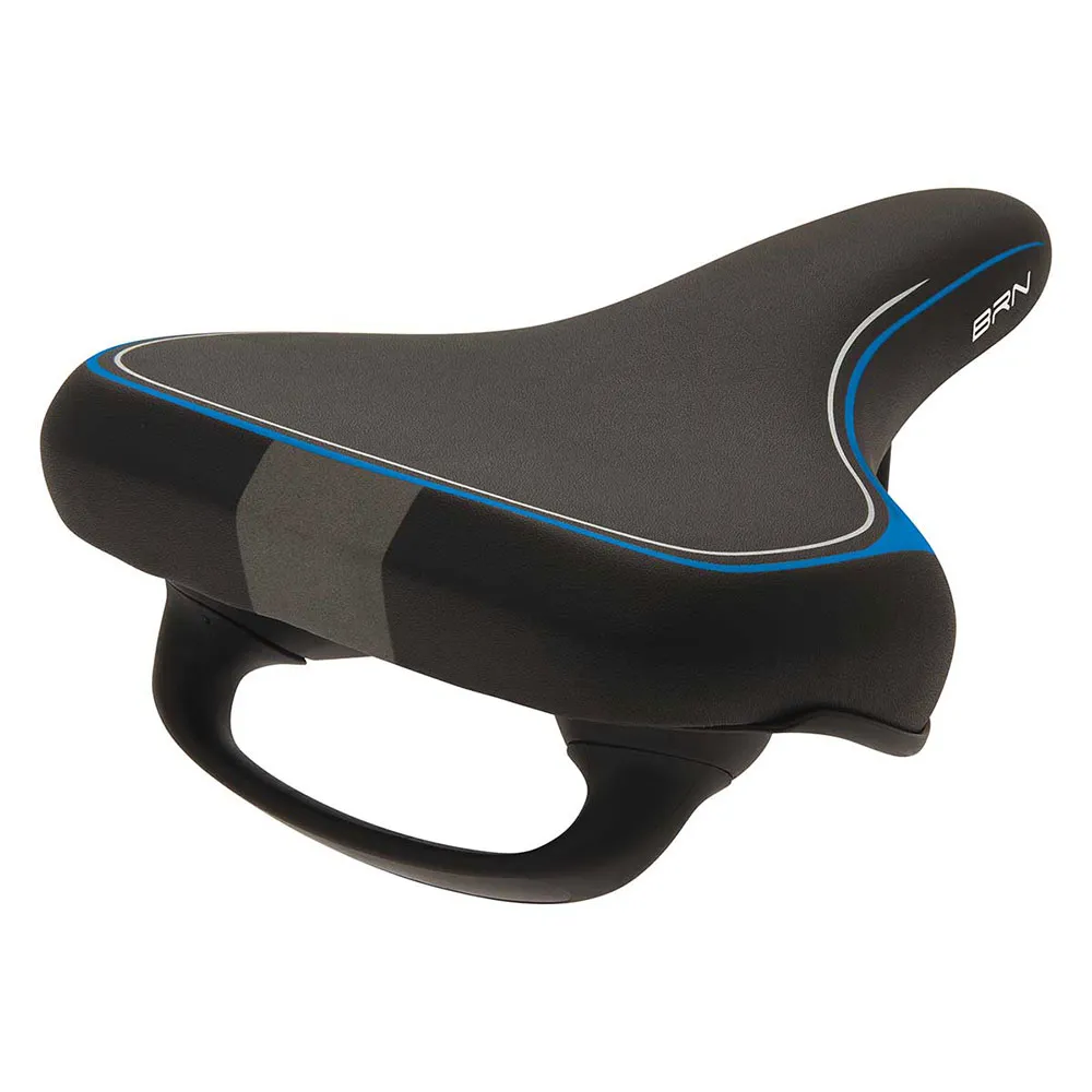 Brn E-bike Cykelsadel, Black, 250mm