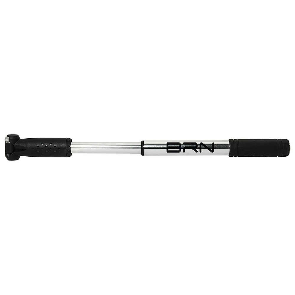Brn Evo Telescopic Mini Pump, Silver / black, 120psi