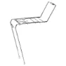 Brn Galletto Frampakethållare, Silver, One Size