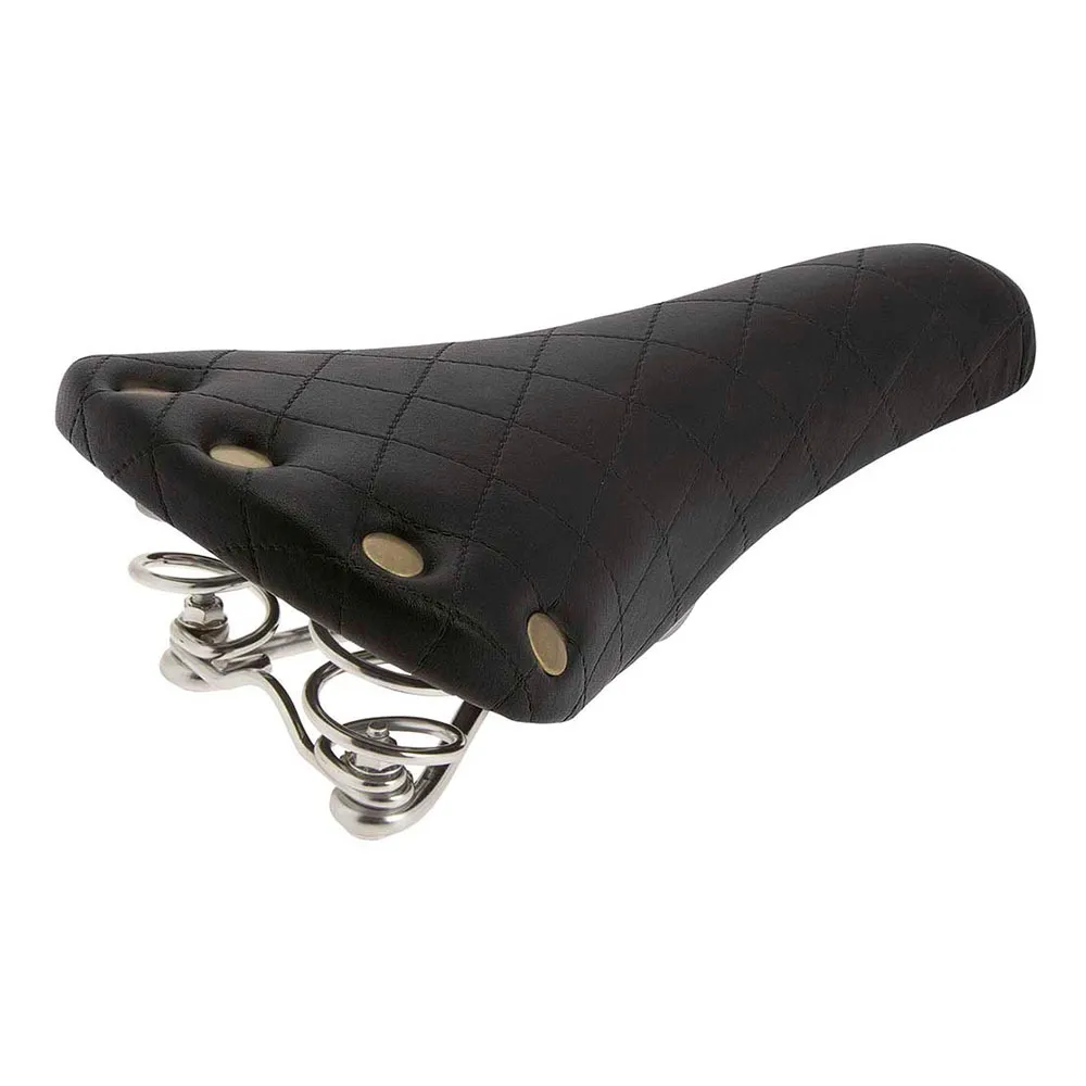 Brn Grand Tour Trapuntate Cykelsadel, Black, 160mm