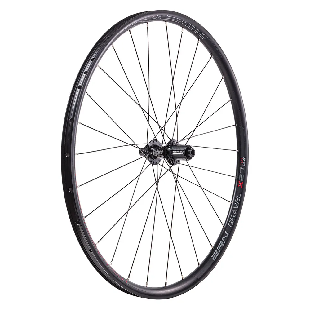 Brn Gravel 11s Cl Disc Tubeless Grus Bakhjul, Black, 12 x 142mm, Shimano/Sram HG Brn Gravel 11s Cl Disc Tubeless Grus Bakhjul, Black, 12 x 142mm, Shimano/Sram HG