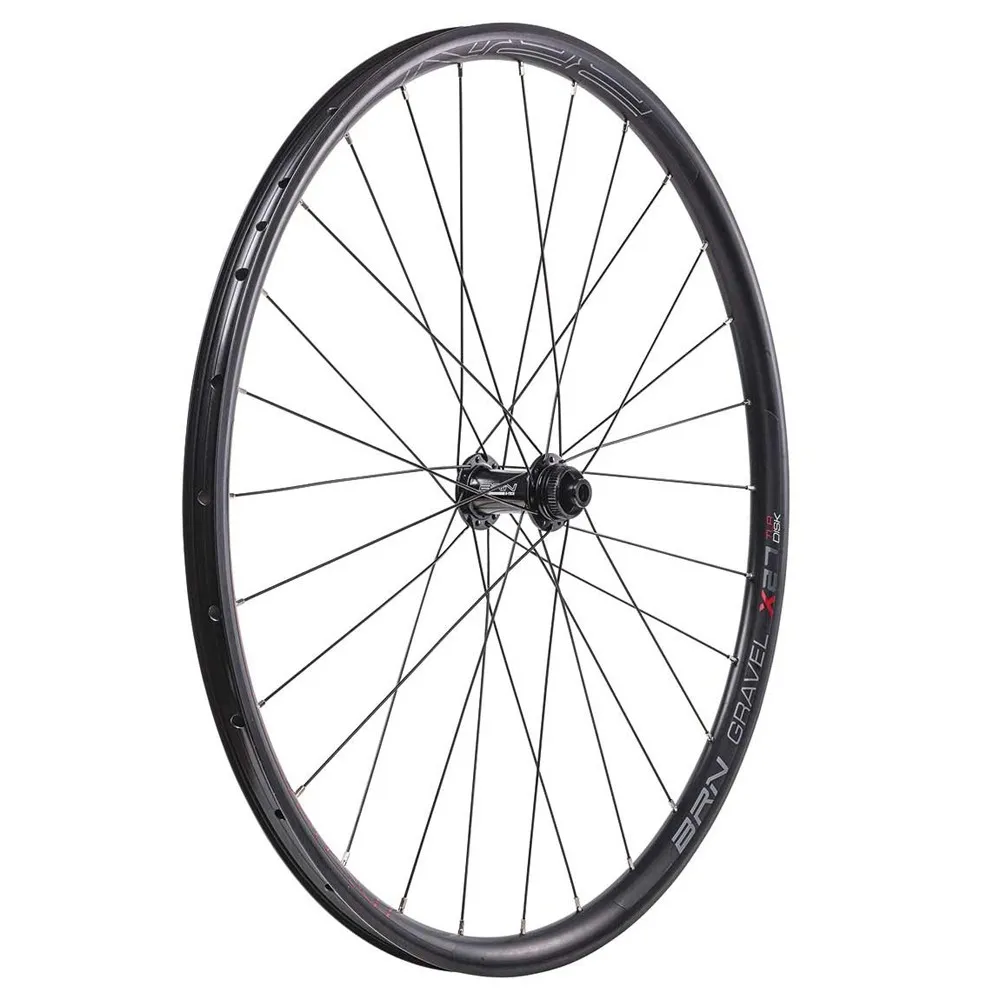 Brn Gravel 11s Cl Disc Tubeless Hjulset För Gravelcykel, Black, 12 x 100/12 x 142mm, Shimano/Sram HG