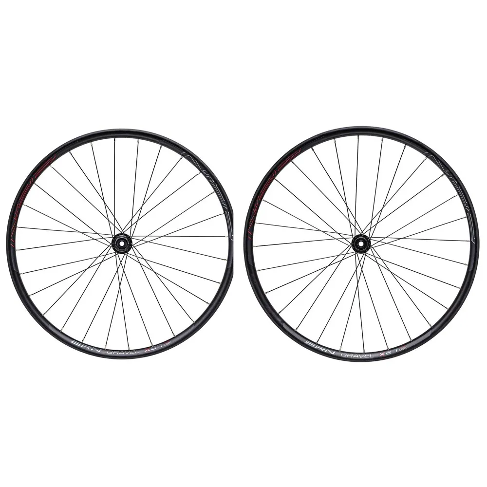 Brn Gravel 11s Cl Disc Tubeless Hjulset För Gravelcykel, Black, 12 x 100/12 x 142mm, Shimano/Sram HG