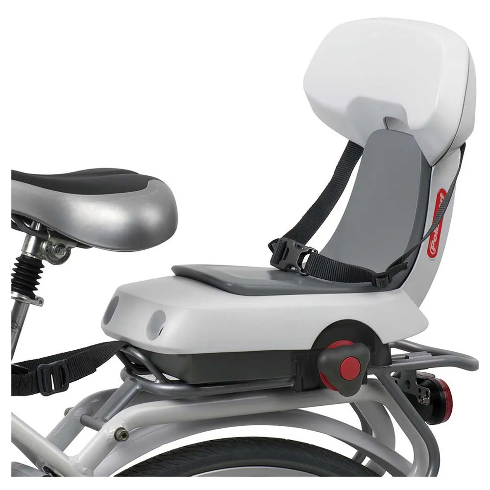 Brn Guppy Barncykelstol, Black, Max 35kg