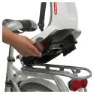 Brn Guppy Barncykelstol, Black, Max 35kg