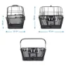 Brn Happy Pet Korg, Black, One Size