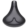 Brn Holland Soft Cykelsadel, Black, 240mm
