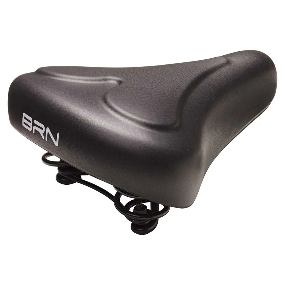 Brn Holland Soft Cykelsadel, Black, 240mm