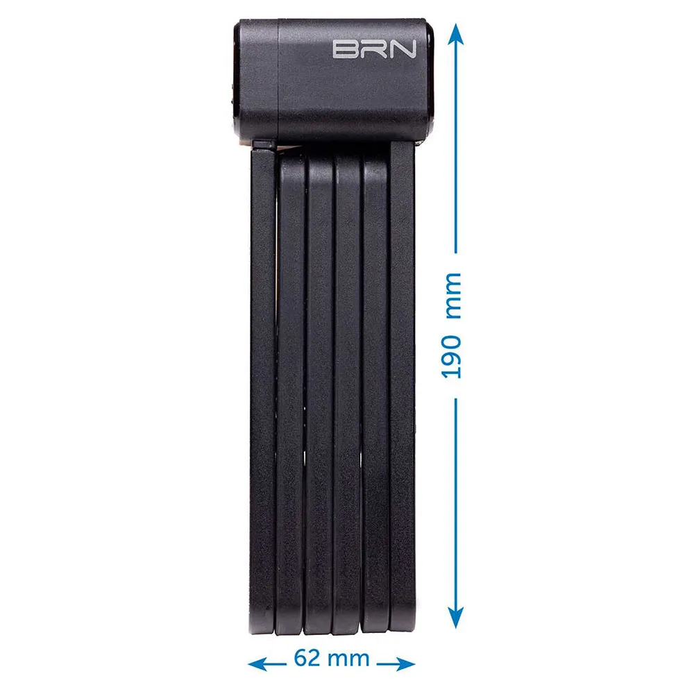 Brn Hopfällbart Lås, Black, 800mm