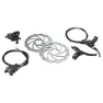 Brn Hydraulic Disc Bromsar, Black / silver, One Size
