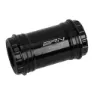 Brn Interlock 22x24 Mm 46 Mm Vevlagerskoppar, Black, 68/73mm