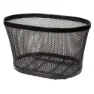 Brn Intreccio Oval Framkorg, Black, One Size