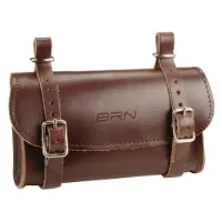 Brn Leather Sidoväska