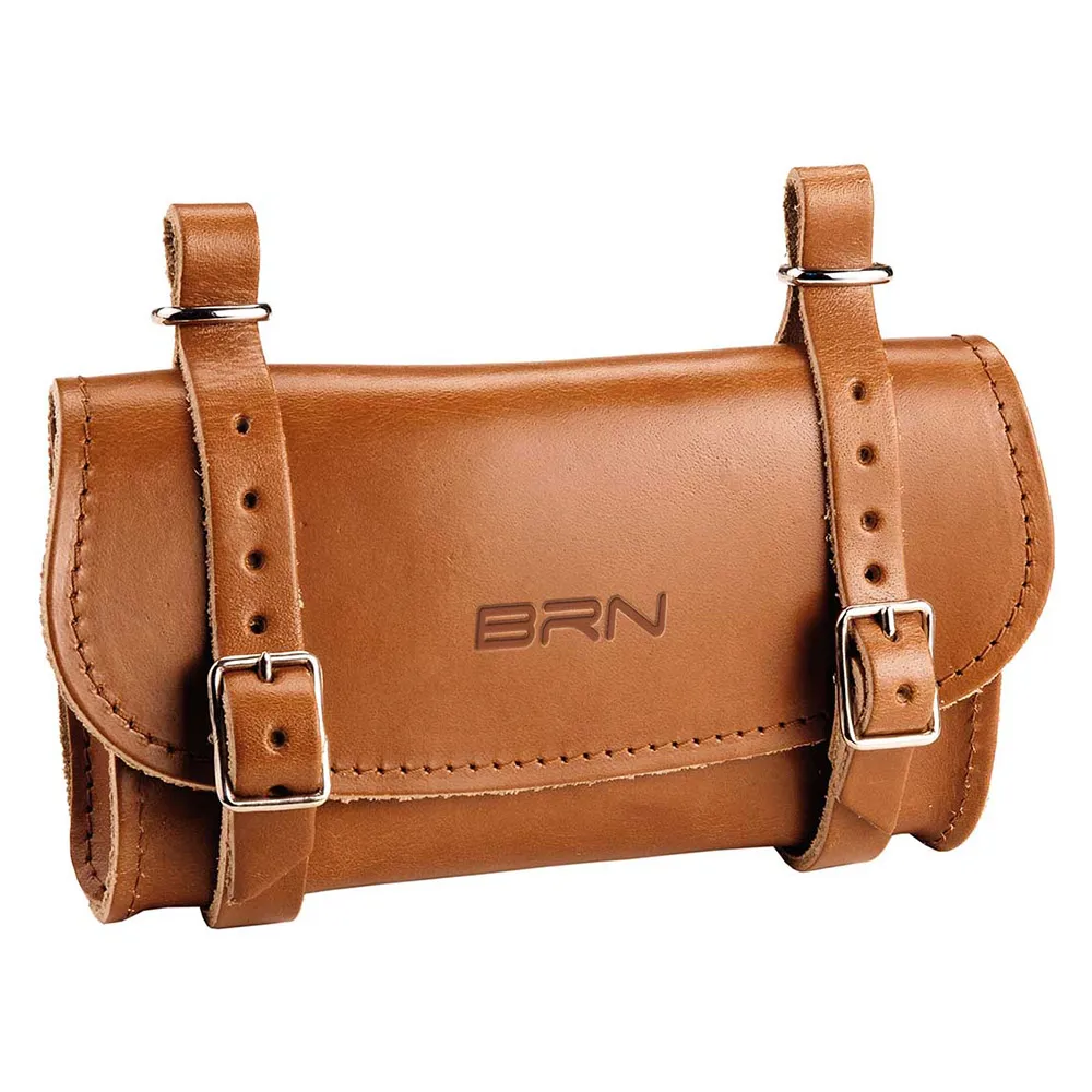 Brn Leather Sidoväska