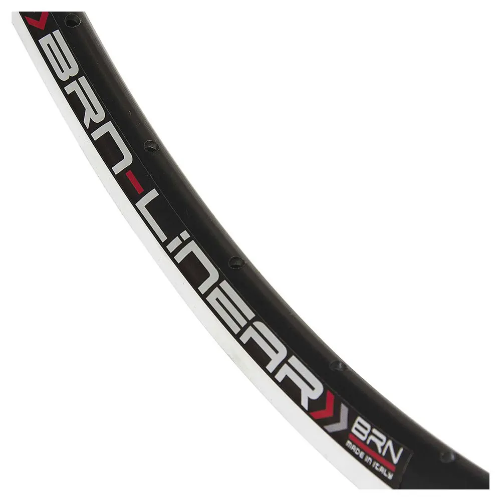 Brn Linear Racing Fälg, Black, 700-28" 36H