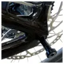 Brn M12xp1.0b166-t20 Genomgående Axel, Black, 142mm