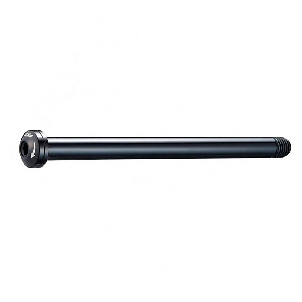 Brn M12xp1.5-b125-t16 Genomgående Axel, Black1, 100mm