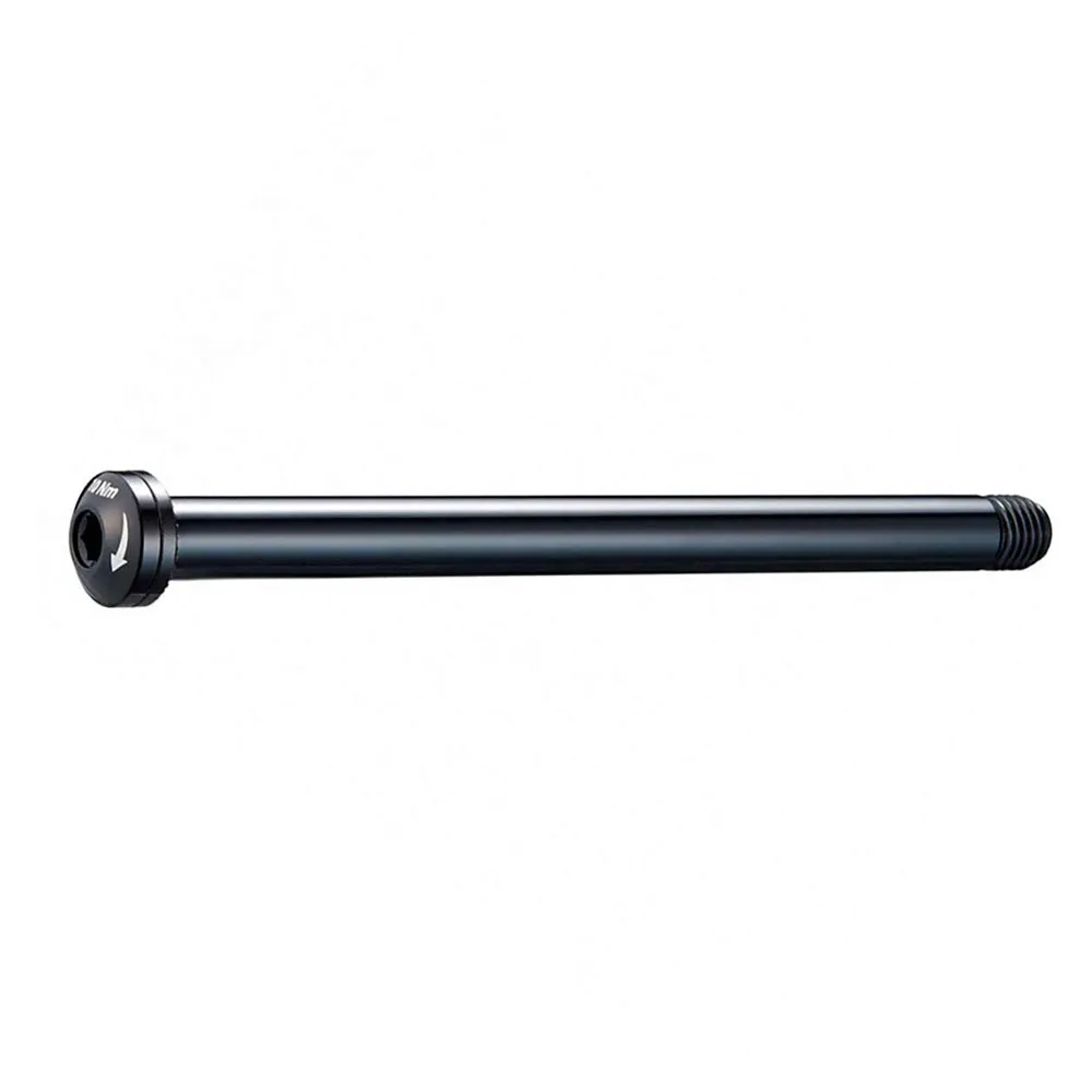 Brn M12xp1.5b118.5-t10.5 Genomgående Axel, Black, 100mm