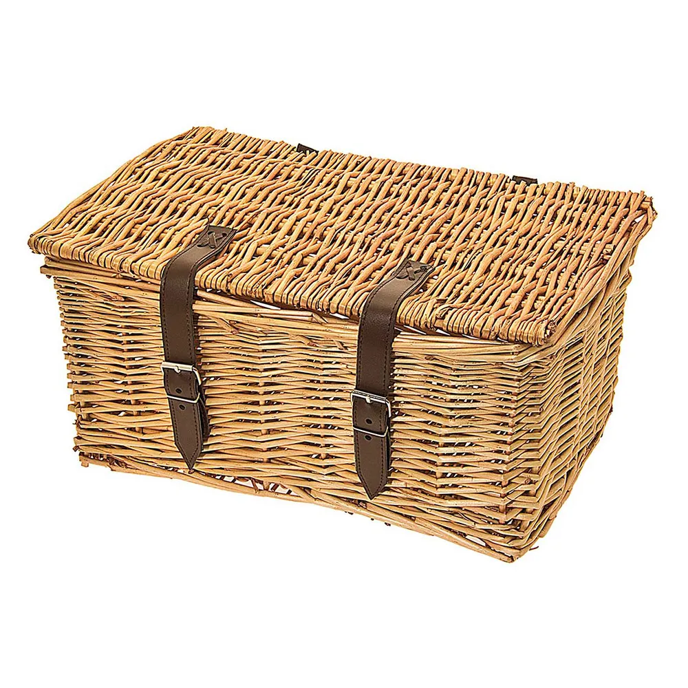 Brn Mini Natural Lid Korg, Brown, One Size