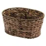 Brn Mondina Oval Korg, Natural brown, One Size