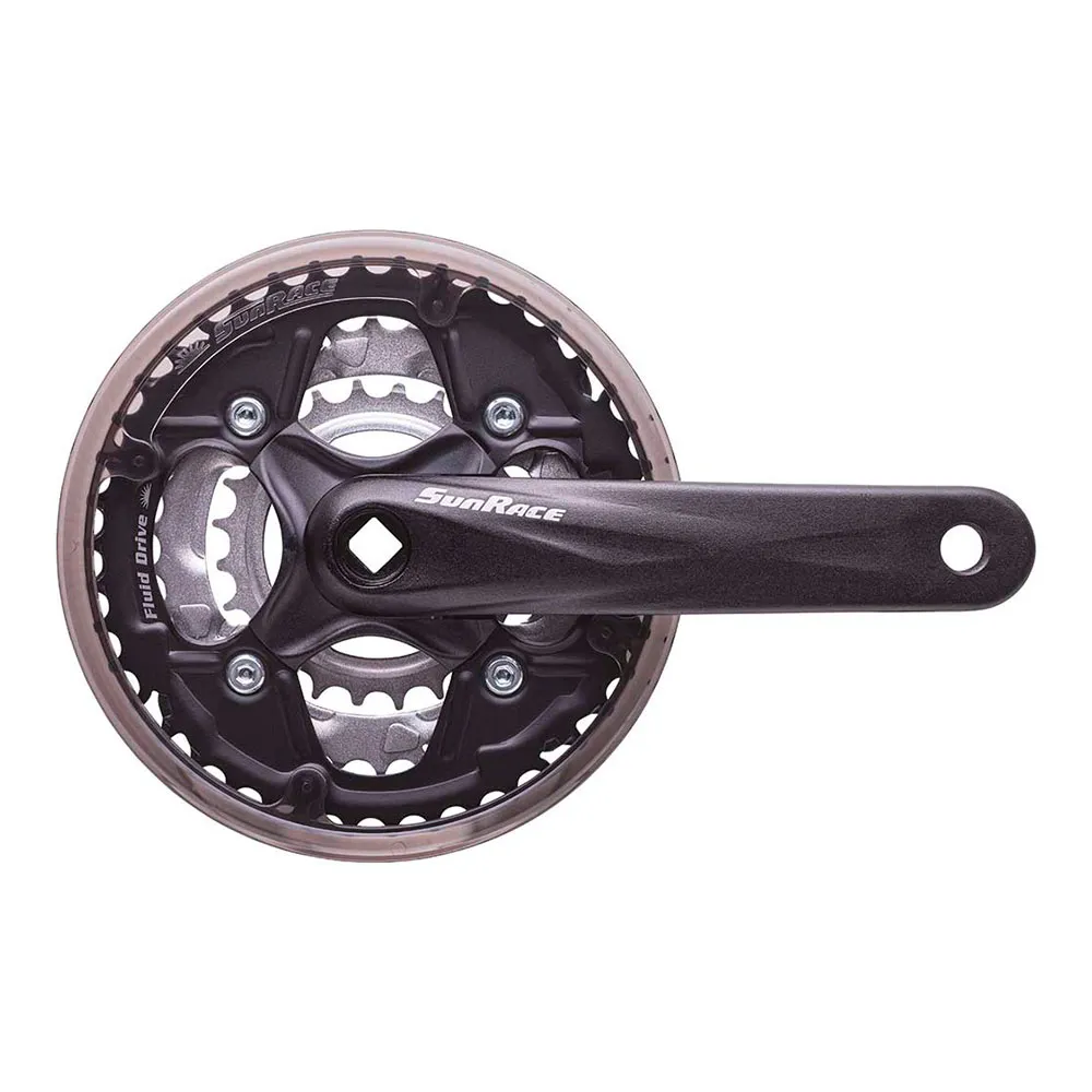 Brn Mtb Vevparti, Black, 170mm, 42/34-24t