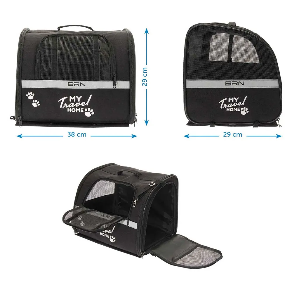 Brn My Travel Home Bakre Korg, Black, One Size