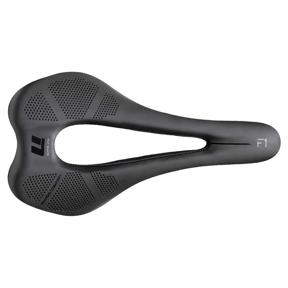 Brn Ngf Shape F1 Cykelsadel, Black, 137mm