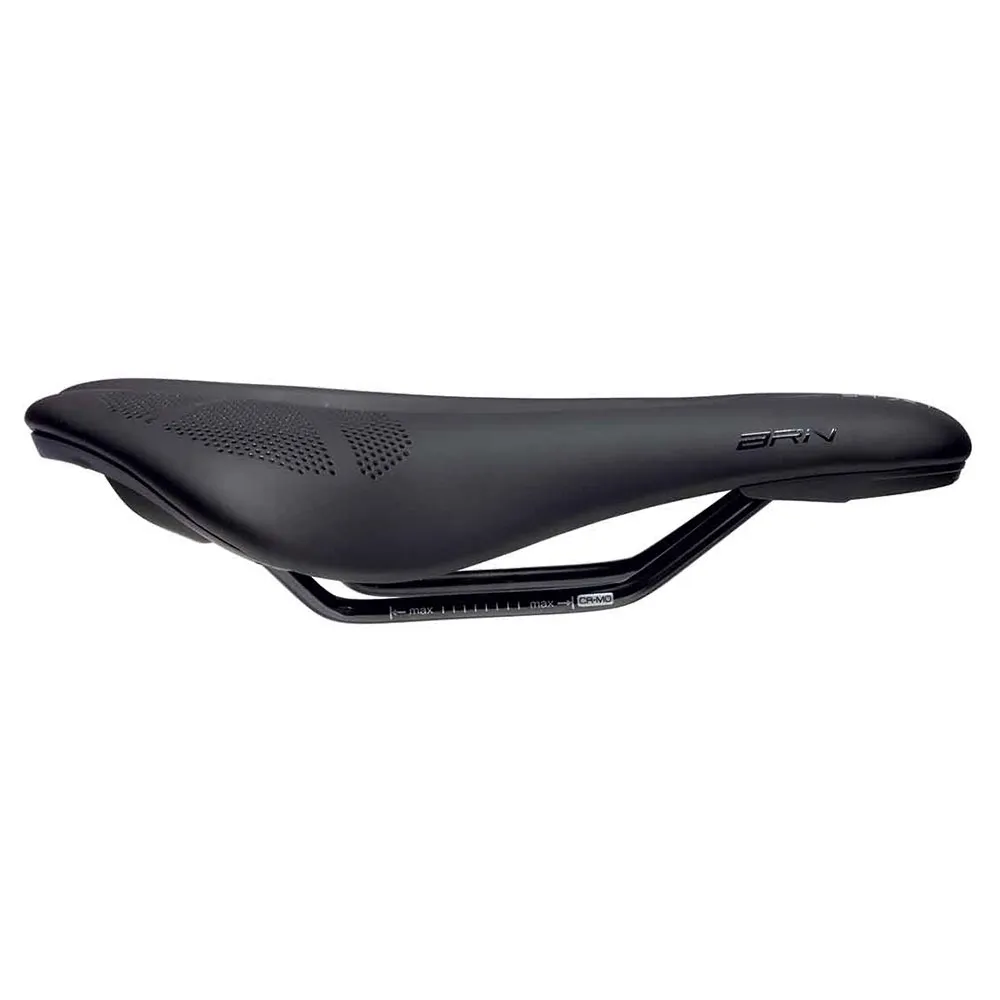 Brn Ngf Shape Short Cykelsadel, Black, 147mm