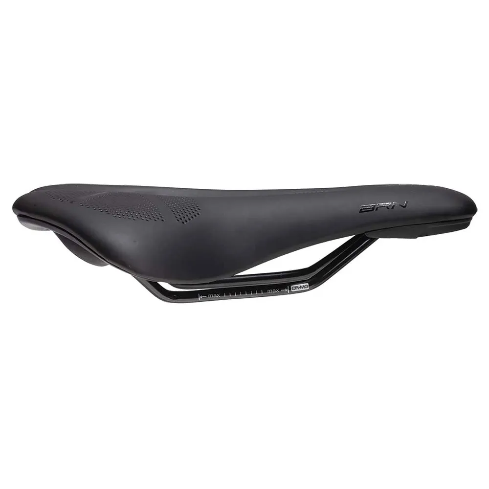 Brn Ngf Shape Short Max Cykelsadel, Black, 157mm