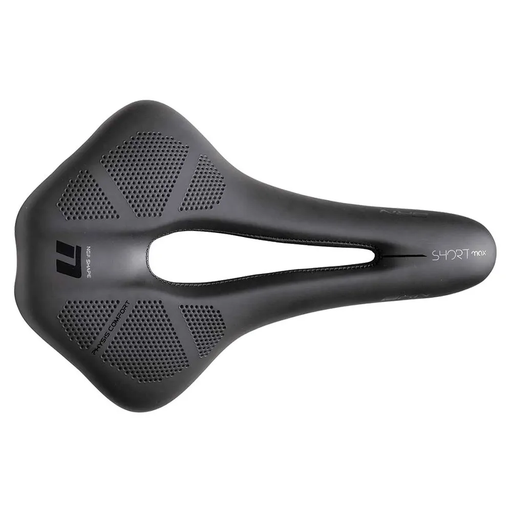Brn Ngf Shape Short Max Cykelsadel, Black, 157mm