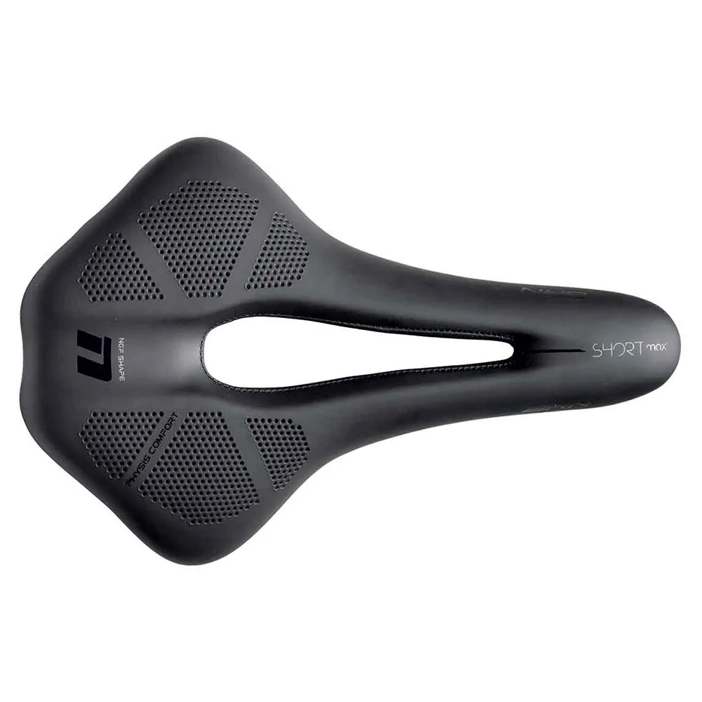 Brn Ngf Shape Short Max Cykelsadel, Black, 157mm