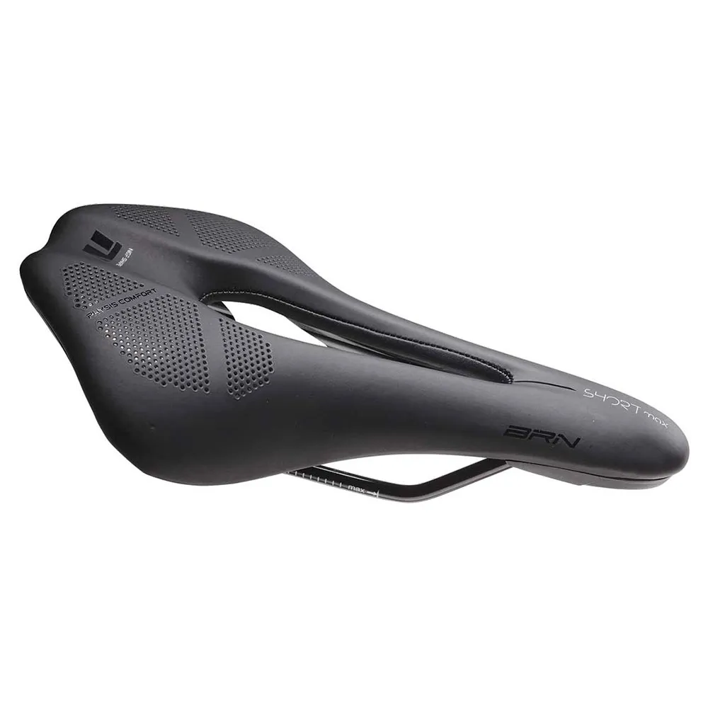 Brn Ngf Shape Short Max Cykelsadel, Black, 157mm