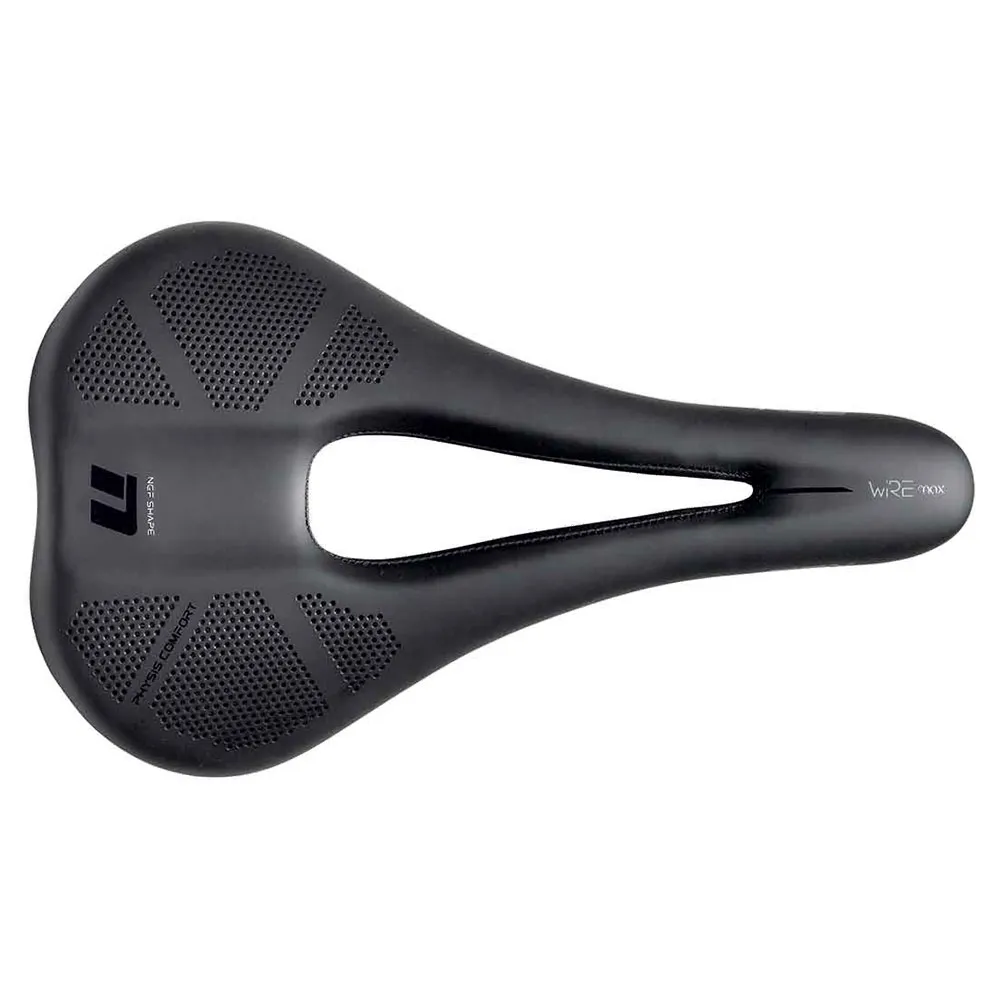 Brn Ngf Shape Wire Max Cykelsadel, Black, 153mm