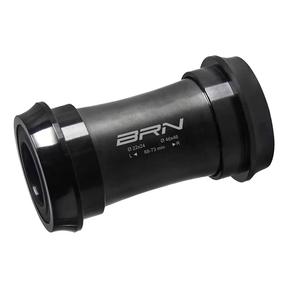 Brn Press Fit 24x24 Mm 46 Mm Vevlagerskoppar, Black, 68/73mm