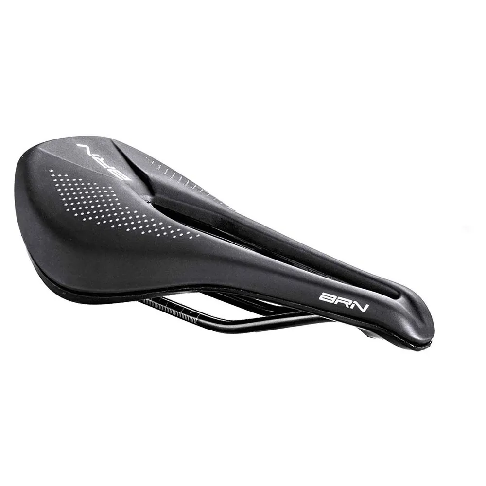 Brn Race Short Cykelsadel, Black, 145mm