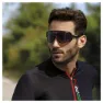 Brn Rx Wide Solglasögon, Black, Black Mirror/CAT3
