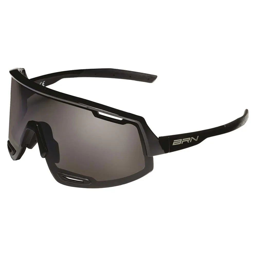 Brn Rx Wide Solglasögon, Black, Black Mirror/CAT3