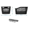Brn Shopper Bakre Korg, Black, One Size