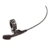 Brn Shot 100 Mm Dropperstolpe, Black, 306-406mm, 27.2mm
