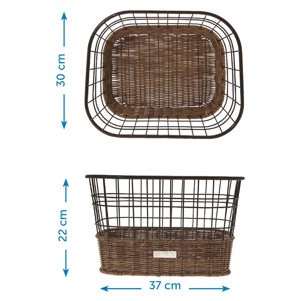 Brn Siviglia Framkorg, Black, One Size Brn Siviglia Framkorg, Black, One Size