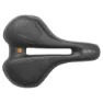 Brn Soft Gel Donna Relax Cykelsadel, Black, 190mm
